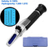 VGVGV 0-100% 1.000-1.070SG Brix Refractometer, Handheld Salinometer Salinity Aquarium ATC Refractometer Salinity