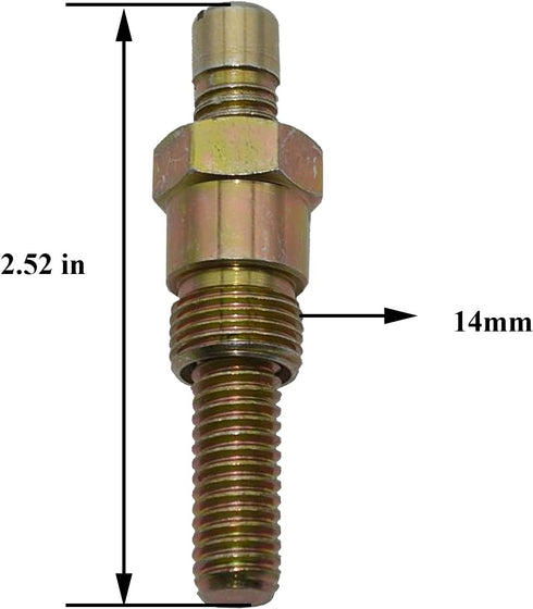2 Pack 66792 Top Dead Center Locator, Screw in 14mm Spark Plug Hole of Cylinder Head
