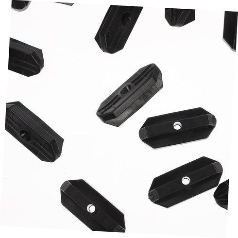100pcs Deck Fastening Clip, Narrow Gap Deck Fasteners, Plastic t Clips, Hidden Deck Spacers, Metal Clips