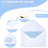 Supervitae 30 Pack 3.5 5 Inch Thank You Cards with Envelopes and Stickers x Blank Thank You Note Card Kraft Envelopes