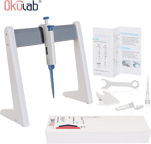 Single-Channel Micropipette, 50-200µl, Manual Adjustable Mechanical Pipette, High-Accurate, Variable Volume,