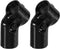 uxcell 2 Pcs Structural Pipe Connector, 1-1/8" 45 Degree 2-way Metal Connectors