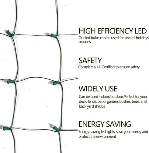 100 5 ftx5ft LED Christmas Lights Christmas Net Lights Outdoor Indoor Mesh Christmas Decorations Lights string,Perfect