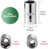 12-Piece 1/4" 10mm Set 6-Point, Durable Drive Socket Shallow, Cr-V Steel & Corrosion-Resistant
