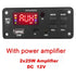 Mp3 MP3 Decoding Board, Decoder Board Audio Decoding Module ABS Audio Receiver Board Digital Amplifier Board Player