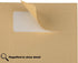 JAM PAPER Standard Mailing Return Address Labels, 1 x 2 5/8, Gold Metallic, 120 Labels/Pack