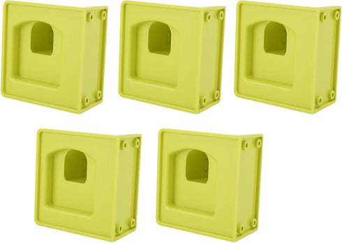 5Pcs Tool Storage Rack ABS Tool Holder Bracket Wall Mount for Workbench