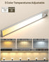 Flysein 12" Closet 3 Dimmable, Counter Under Cabinet Lights Wireless, Motion Sensor Light Indoor with Remote, LED