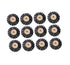 Generic Lathe Round Bristles Brush Size B4 Wood Center 1 Row of Bristles
