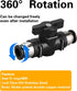 10mm Push Connect Valve Ball Valve, Quick Connect Tube Fittings for Pneumatic Air Compressor