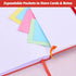 SUIN Hardcover Journal Notebooks - 6 Packs A5 Lined Journals, 200 Pages, 8.2 x 5.5 inch, Classic Ruled Notebooks
