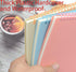 Yansanido 3 Pcs Top Bound Spiral Notebook - A5 Size, 3 Color Thick Plastic Hardcover, 80 Sheets (160 Pages) Journal