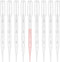KINGLAKE 3ML Plastic Transfer Pipettes, Graduated, Pack of 100, Essential Oils Makeup Tool