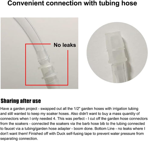 Feelers Plastic Hose Barb Reducer, 5/16" to 1/4" Barb Hose ID, Reducing Fitting for Coffee Maker & Aquarium