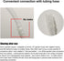 Feelers Plastic Hose Barb Reducer, 5/16" to 1/4" Barb Hose ID, Reducing Fitting for Coffee Maker & Aquarium