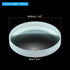 PATIKIL 4" (100mm) Focal Length Double Concave Lens, 3 Pack 50mm Diameter 8mm Height Glass Optically Polished Round Edges Lens for Physics Experiment, Clear