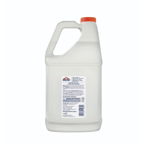 Elmers Clear Liquid School Glue - Slime Glue & Craft Glue Premium 1 Gallon for School Supplies & Slime Supplies