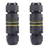 COMOPEZ 3Pin IP68 Waterproof Junction Connector Box, 3 Pole Electrical Box for Underground Outdoor Light