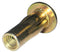 S25MG280 Steel PRE-BULBED Shank, Multi-Grip Rivet-NUT Gold ZINC Finish, 1/4-20 X .020-.280 Grip Range, Pack of 25