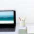 Pen Holder, Nordic Style Silicone Waterproof Pencil Holder for Desk, Minimalist Makeup Organizer for Home, Kids, School