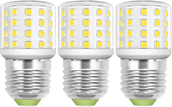 LED Appliance Light Bulb for Refrigerator, 4W (40W Equivalent) E26 Medium Base, Daylight White 5000K, Pack of 3