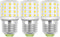 LED Appliance Light Bulb for Refrigerator, 4W (40W Equivalent) E26 Medium Base, Daylight White 5000K, Pack of 3