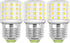 LED Appliance Light Bulb for Refrigerator, 4W (40W Equivalent) E26 Medium Base, Daylight White 5000K, Pack of 3