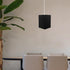 E27 Alipis Square Lamp Shades, Fabric Lamp Covers Natural Linen Bedside Light Cover Chandeliers Lampshade Replacement