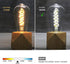Dimmable Vintage LED Edison Bulbs, 6W Equivalent 60W, 600lm Daylight 5000K ST58 Antique E26 Clear Glass