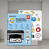 Vinyl Sticker Paper - Frosty Clear Printable Sticker Paper for Inkjet Printer, Quick Drying, Water Resistant, 8.5 x 11