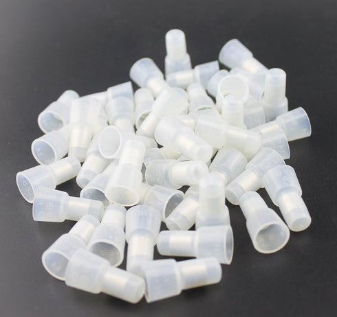 Rextin 1000pcs Transparent CE5 Protective Closed End Wire Crimp Connector Cap (1000pcs)