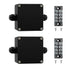 ABS IP67 Waterproof Dustproof Electrical Junction Box, with 15A 600V Barrier Terminal Cable Connector