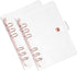 PATIKIL A6 Clear Binder Cover, 2Pcs Soft PVC Loose Leaf Binder Protector with Snap Button Closure, 6 Ring for DIY