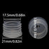 50PCS 21mm Medical Bottle Adapters Dosing Adaptor Press-in Medicine Bottle Adapter for Syringe, Medicine Bottle Syringe Adapter For Oral Dispensers