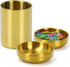 MultiBey Gold Desk Organizer Set of 3, Luxury Paper Clip Holder &