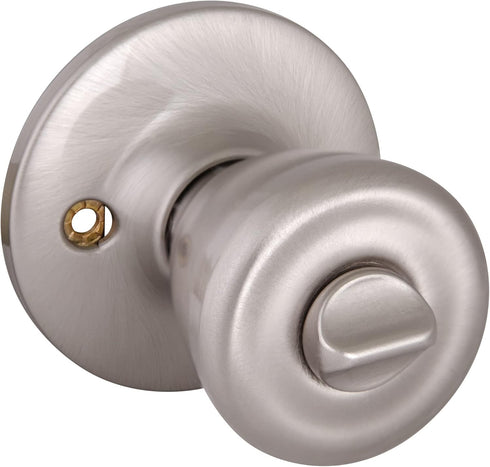Design House 781922 Tulip Keyed Entry Door Knob, Satin Nickel
