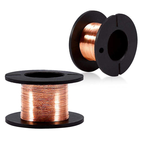 5 Rolls/Set 12m Enameled Copper Wire, 0.004" Diameter Repair Wire
