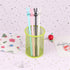 Yansanido 12 Pcs Fluent Writing Pen - 0.5 mm Black Ink Rabbit Ear Shape Rolling Ball Gel Ink Pen