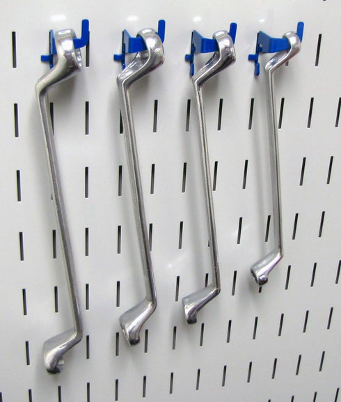 Wall Control KT-200-DLX Blue Slotted Metal Pegboard Hook Kit, Deluxe Assortment for Storage & Organization, 50 lbs