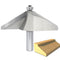 60 Degree Extra Large Chamfer Router Bit,1/2" Shank,1-3/4" Cutting Depth,1" Cutting Length