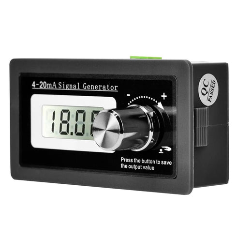 Current Loop Signal Generator, Two-Wire High Accuracy 4-20mA LCD Transducer Test Signal Current
