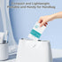 YTLX 20pcs Quality Disposable Toilet Seat Covers Stick-On Non-Slip for Public Toilets Hospital Hotel, Portable Travel