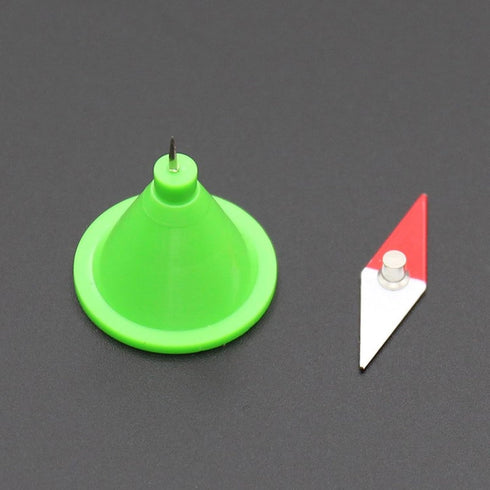 ljhnba Rhombus Small Compasses Needle with Stand Teaching Instrument Physical Experiment Tool for Physics Education