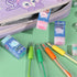 Eraser CuEraser - Cute Plastic Rubber Erasers for School Office Pencils, 6PCS