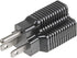 NEMA 5-15P to 5-15/20R Adapter,15 Amp Household Plug to 20 Amp T-Blade Female Adapter,15 Amp Male to 20 Amp Female Plug Outlet 3 Prong Household T-Blade Adapter(1 Pack)
