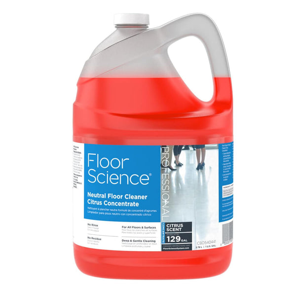 Diversey Floor Science CBD540441 Professional Neutral Floor Cleaner, Deep & Gentle Cleaning