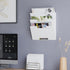Wallniture 3-Tier Lisbon Wall File Holder Organizer, Metal White for Office Storage