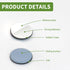 Appliance Sliders for Kitchen, Self Adhesive Small Appliance Slider for Counter - 3/4'' 24PCS Blue