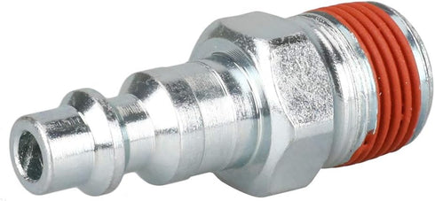 WYNNsky 2 Pieces Industrial Type 3/8'' MNPT Zinc-Plated Plug with Sealant, Air Tools Accessories Kit