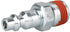 WYNNsky 2 Pieces Industrial Type 3/8'' MNPT Zinc-Plated Plug with Sealant, Air Tools Accessories Kit